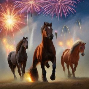 Lees meer over het artikel Hoe train je je paard op (het geluid van) vuurwerk?